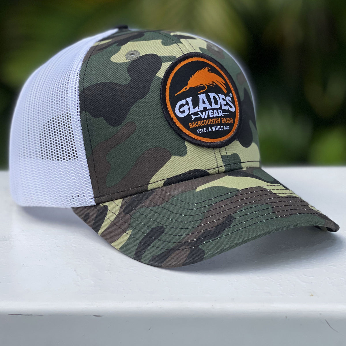 │bauf│ Comeout nylon ball cap camo gray BFH-23A-U-CGY-025 Next G2™ Camo Trucker Mesh Back Cap | Capamerica