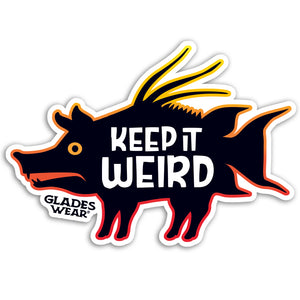 Keep It Weird Hogfish Decal